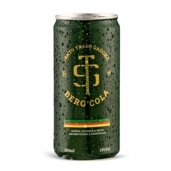 SANTO TRAGO BERG COLA 269mL - FARDO COM 12 UNIDADES