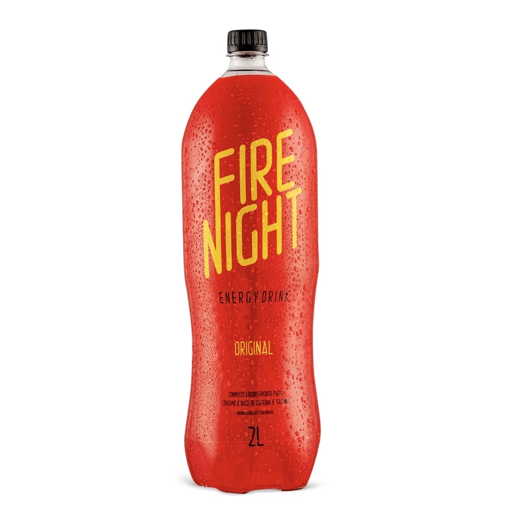 FireNight Energy Drink 2 litros - Pack com 6 unidades
