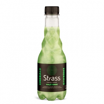 STRASS ENERGY DRINK ESMERALD 320 ML PACK COM 6 UN
