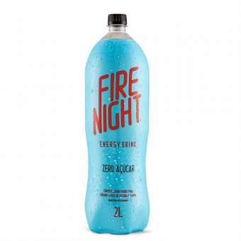 FireNight Energy Drink Zero 2 litros - Pack com 6 unidades