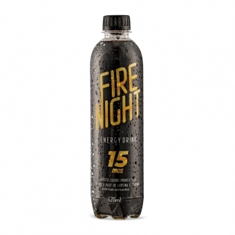 FireNight Energy Drink 420ml 15 anos pack com 12 unidades