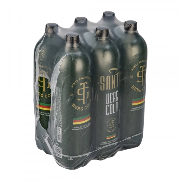 Santo Trago 1,5 litros sabor Berg Cola