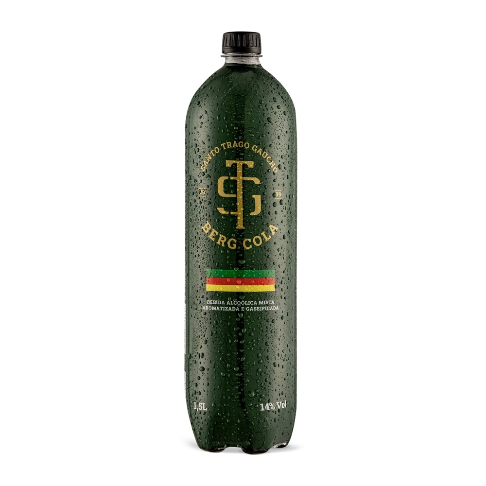 Santo Trago 1,5 litros sabor Berg Cola